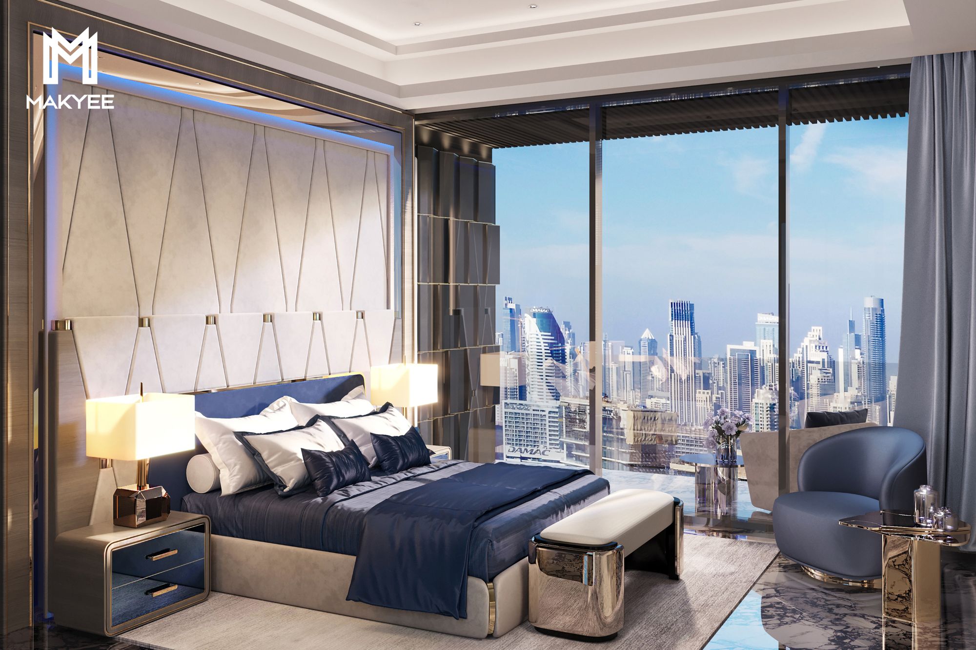 2 BR Luxe Royal 1701-BURJ