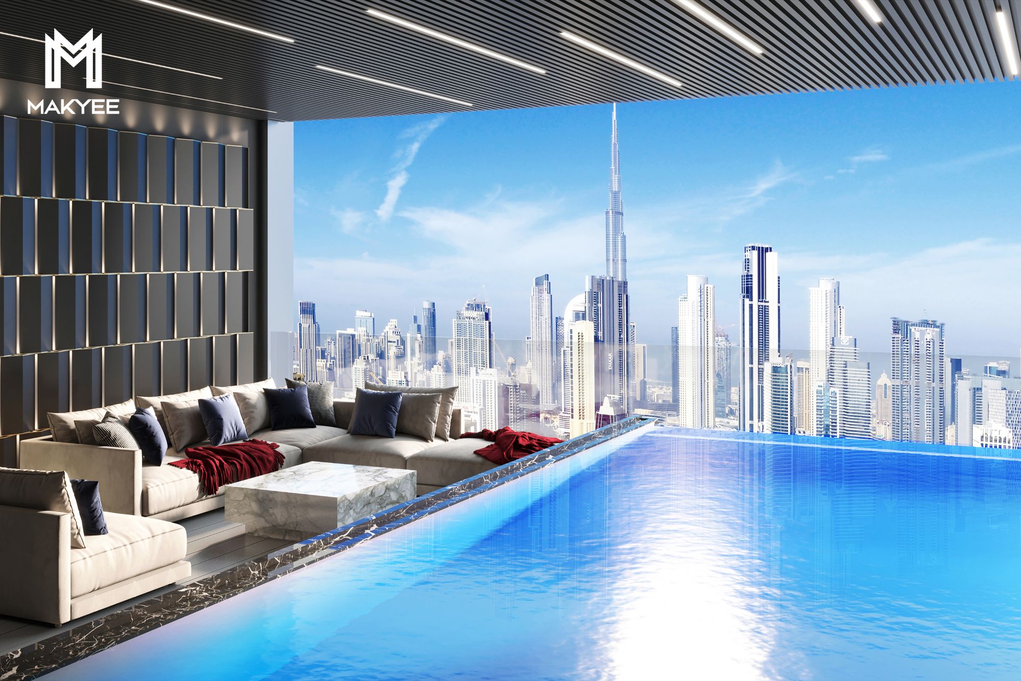 2 BR Luxury View 501-BURJ